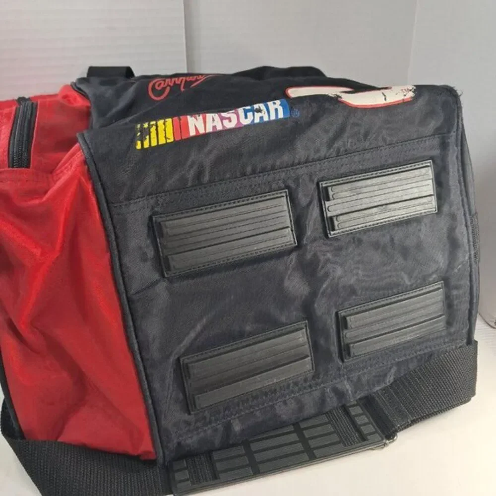 Nascar Men's Black and Red Bag